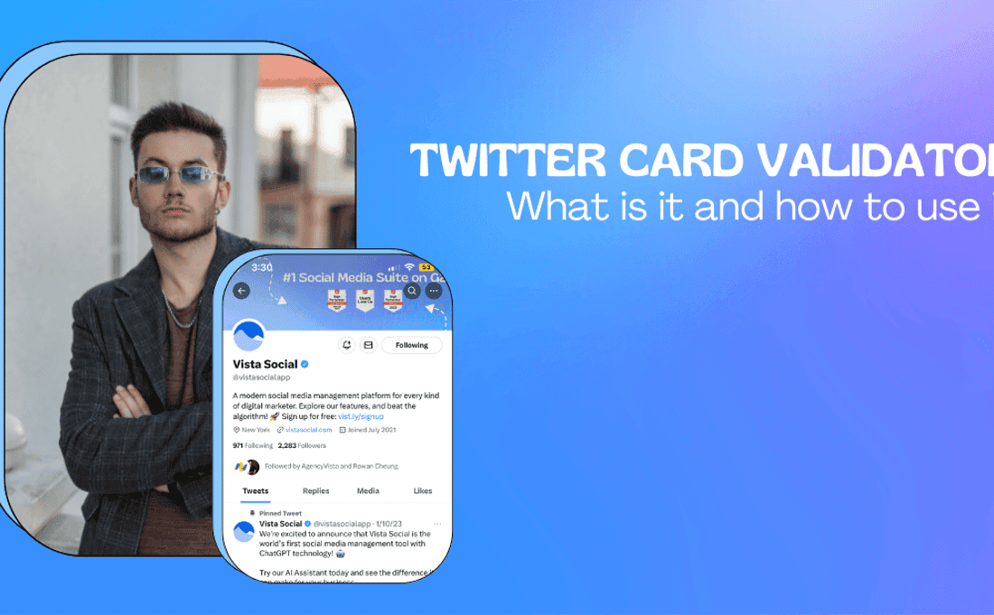 What is a twitter card validator and how to use it