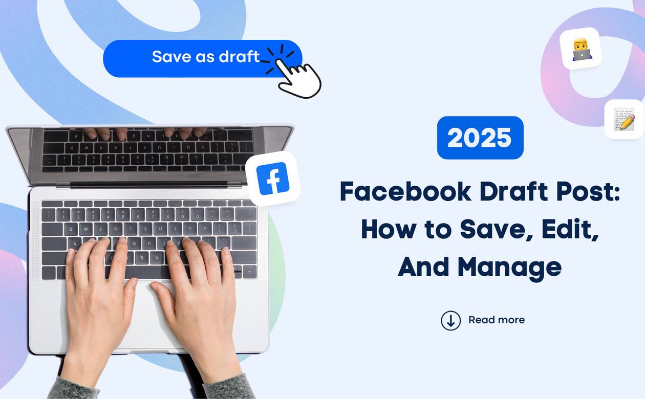 Facebook draft post