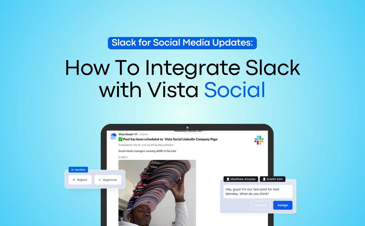 Slack for Social Media Updates: How To Integrate Slack with Vista Social - 5