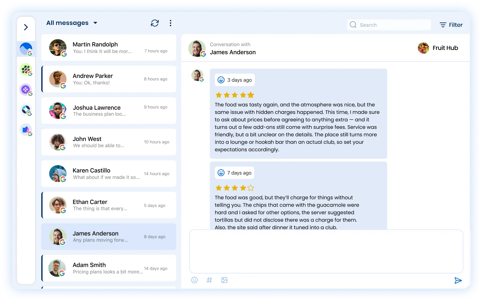 Manage your Google Business reviews with your team