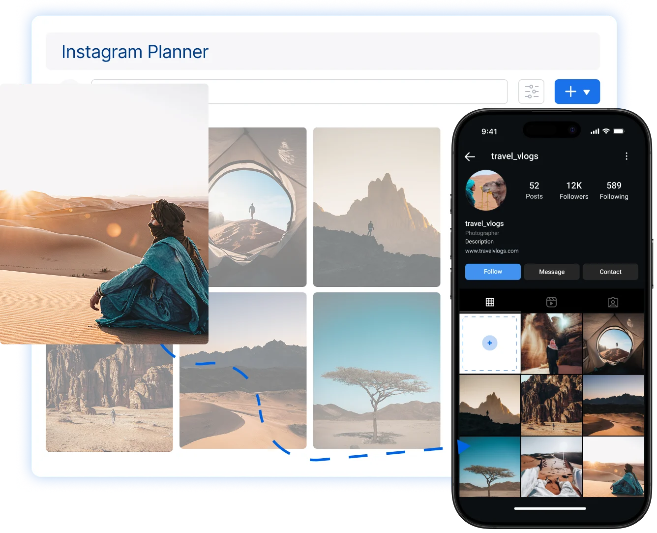 Plan Your Instagram Posts By Dragging And Dropping With The Visual Instagram Planner For Reels, Stories, & More